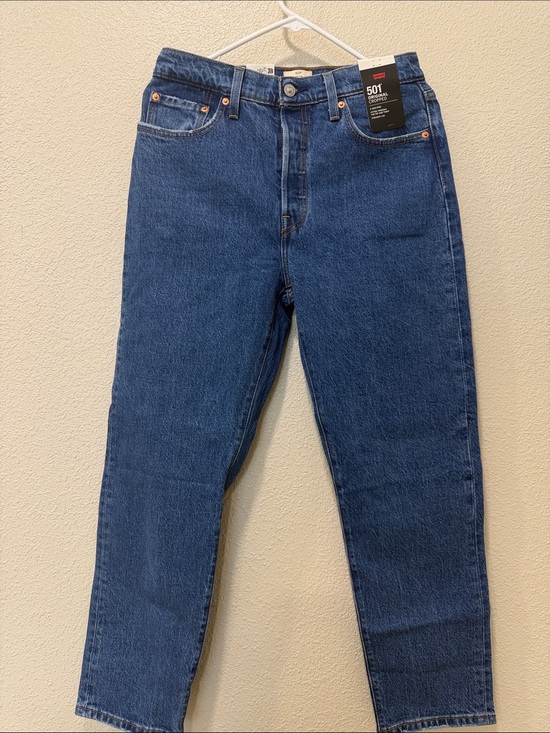 Levi's Denim - Levi's Women's Straight Jeans - Classic Blue Denim